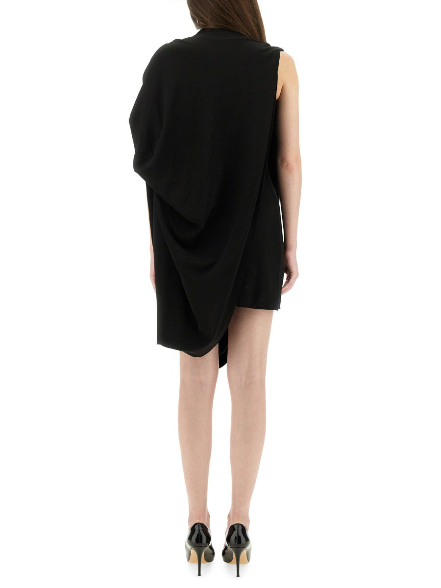 Jean Paul Gaultier Women Draped Dress With Piercings - 3