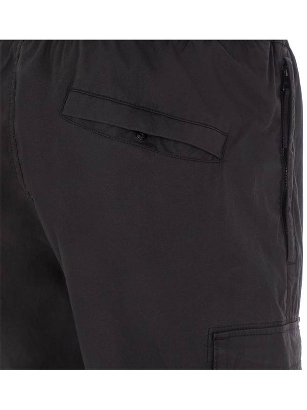 Wappen Patch Cargo Track Pants Black - 6