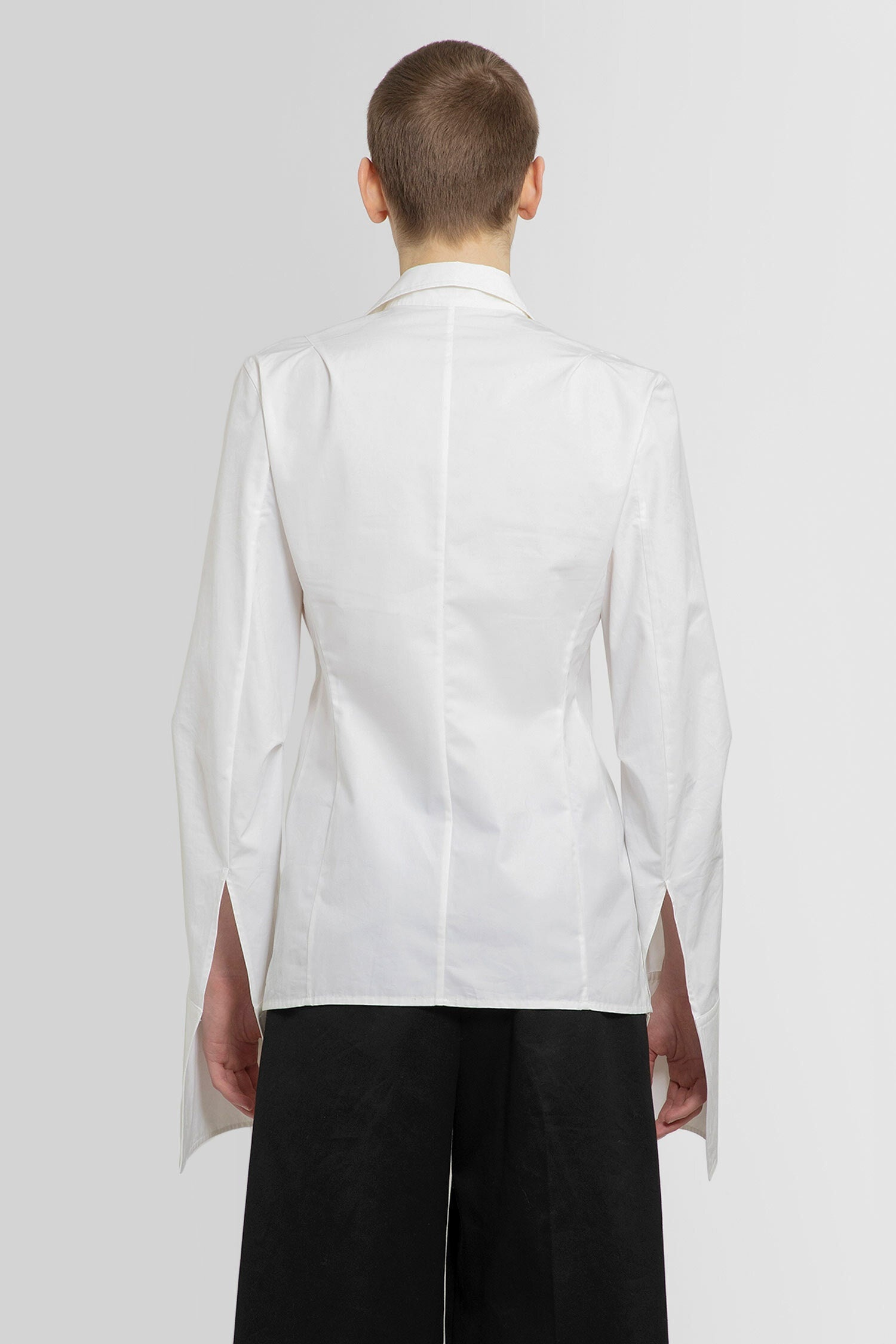 Ann Demeulemeester ANN DEMEULEMEESTER MAN WHITE SHIRTS