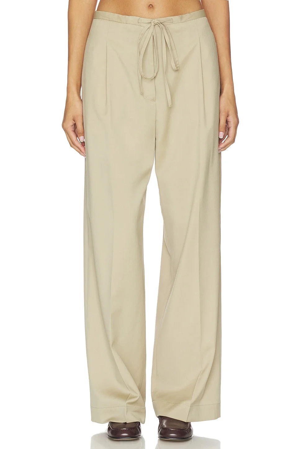 Relaxed Drawstring Trousers - 1