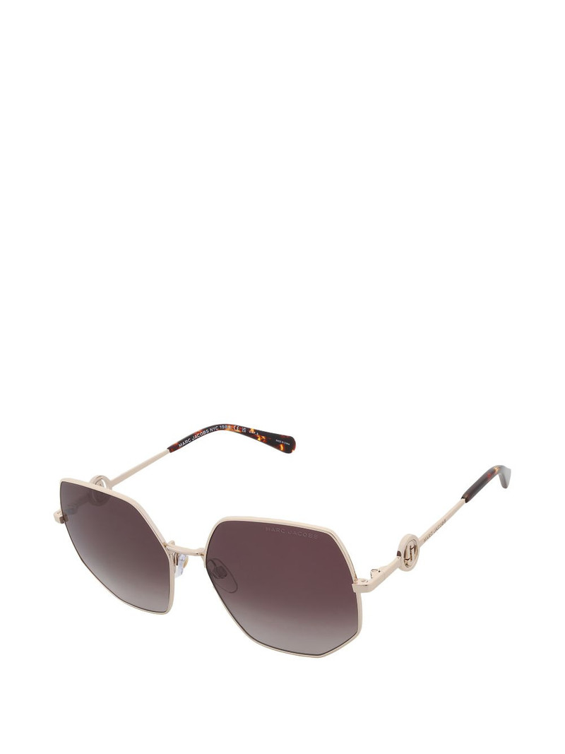 Marc Jacobs geometric-frame sunglasses outlook