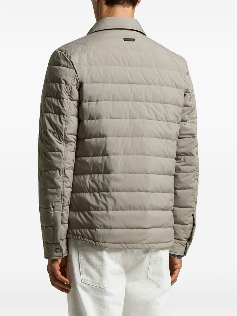 PESERICO buttoned quilted jacket outlook