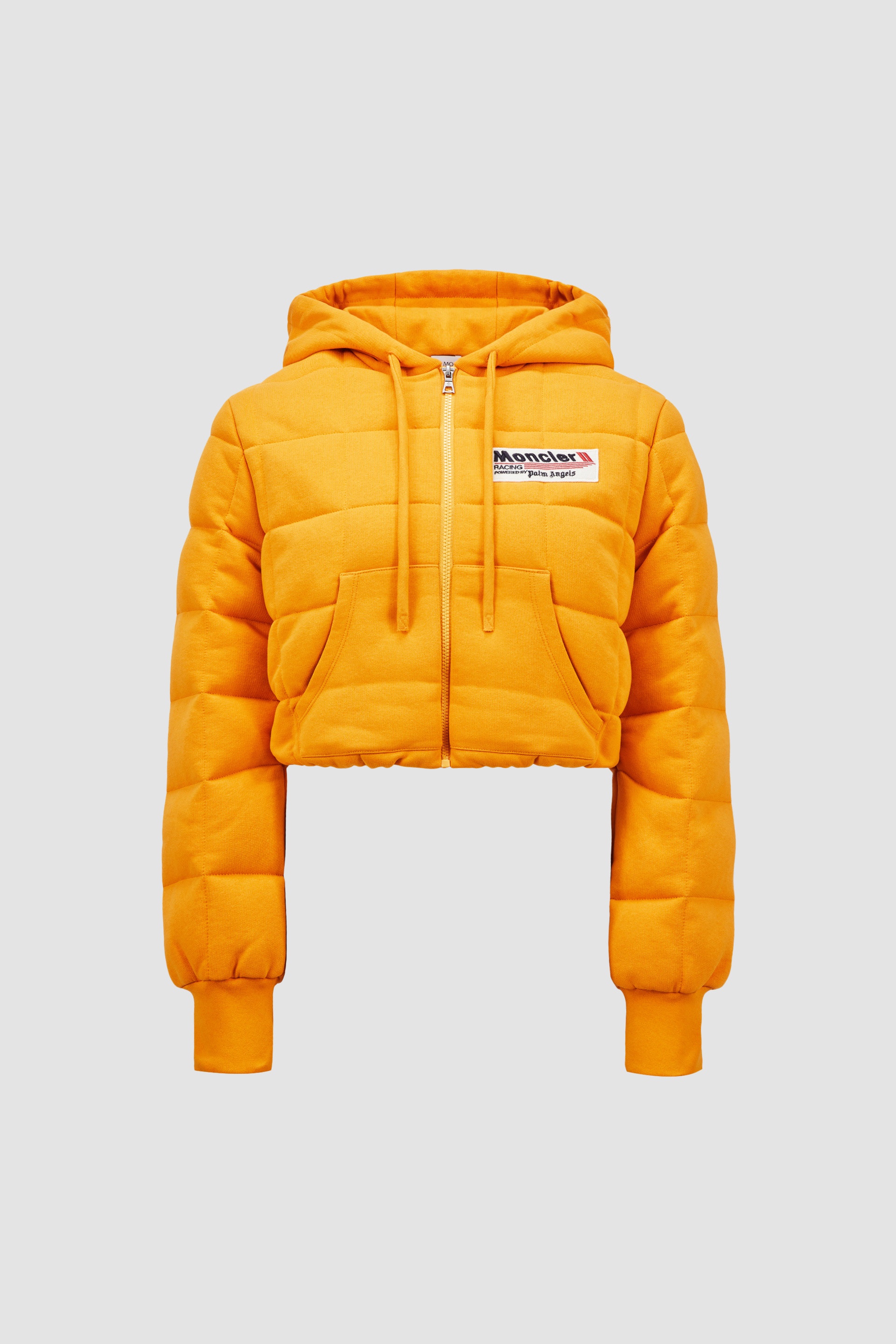 Moncler x Palm Angels Padded Cotton Zip-Up Hoodie - 1