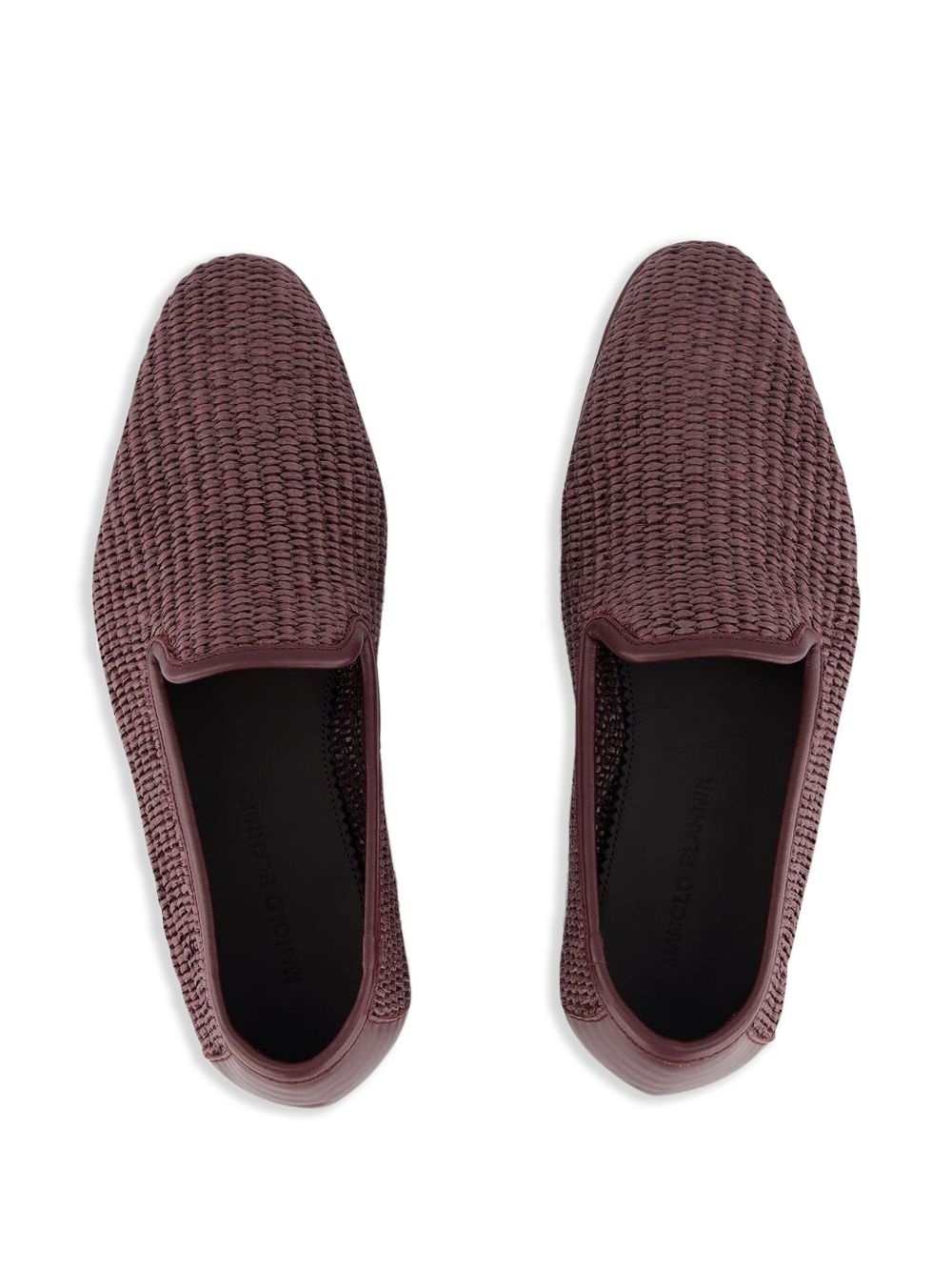 raffia loafers - 5