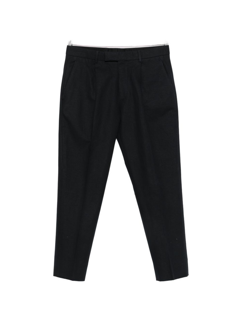 pressed-crease trousers 1