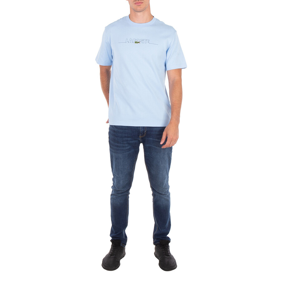 Lacoste Logo Embroidered Cotton T-Shirt - 4