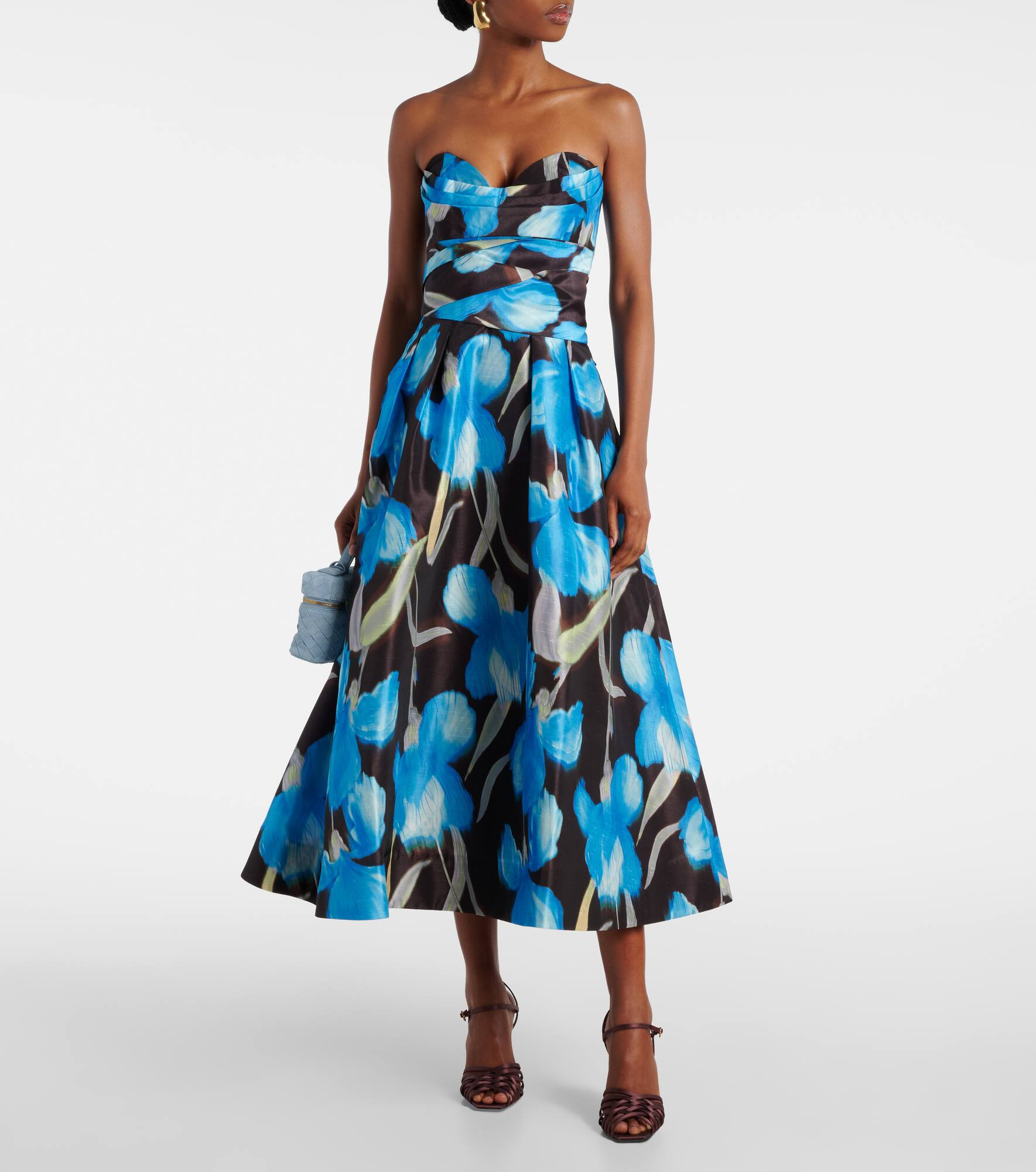 Ingrid printed midi dress - 2
