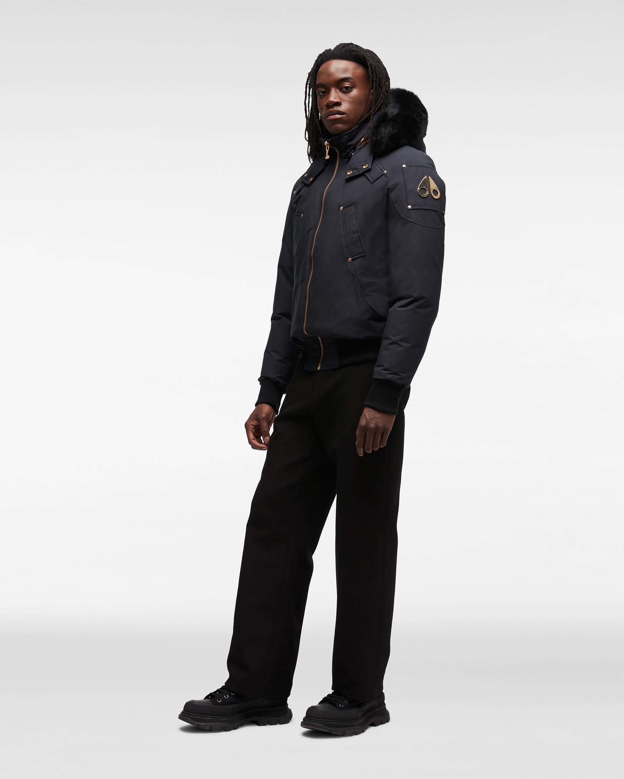 GOLD BALLISTIC BOMBER FUR - 2
