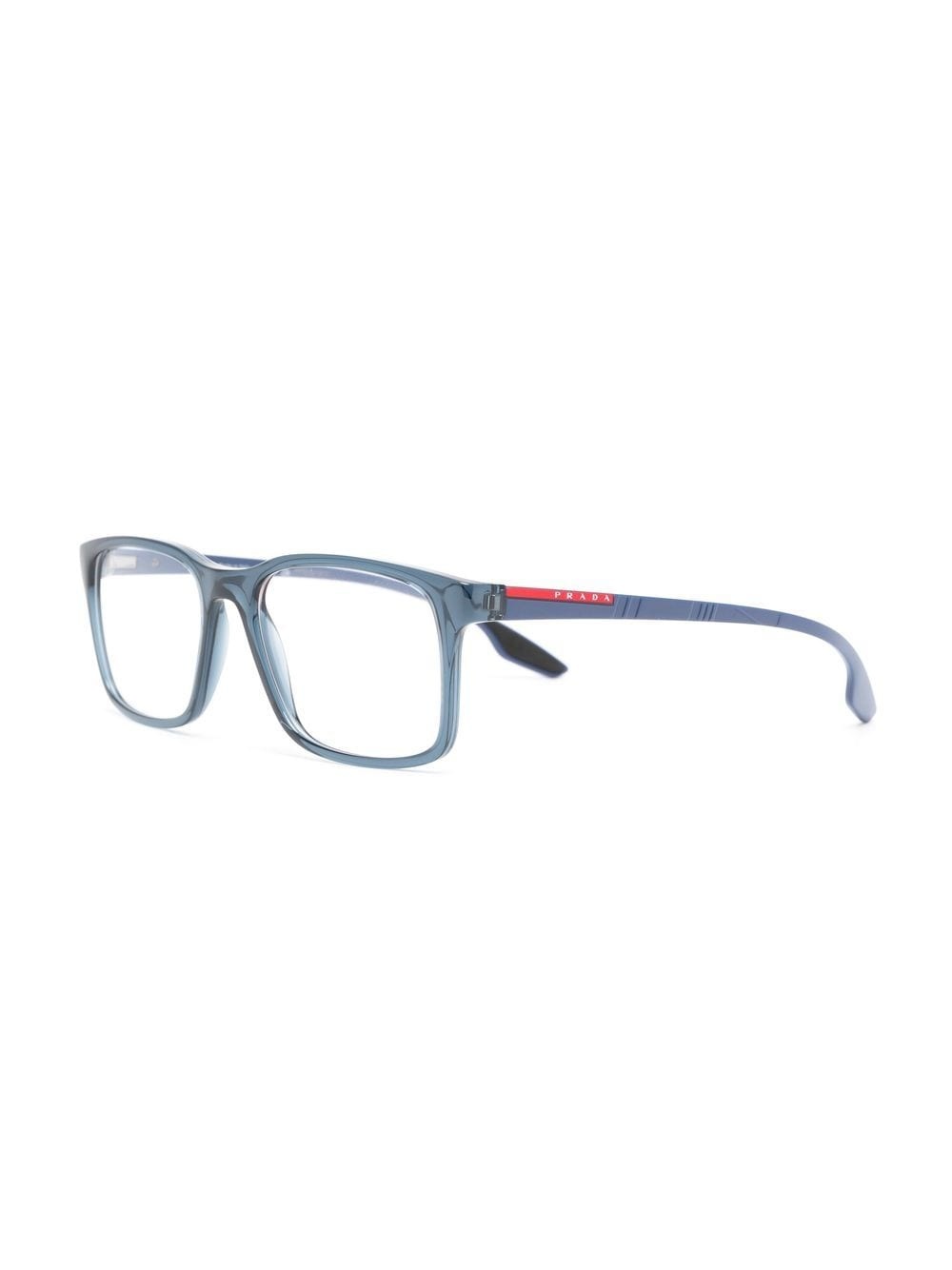 logo-plaque square-frame glasses - 2