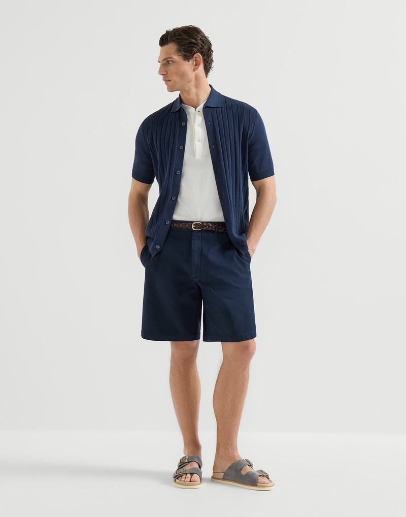 Brunello Cucinelli Suede slides with buckles outlook