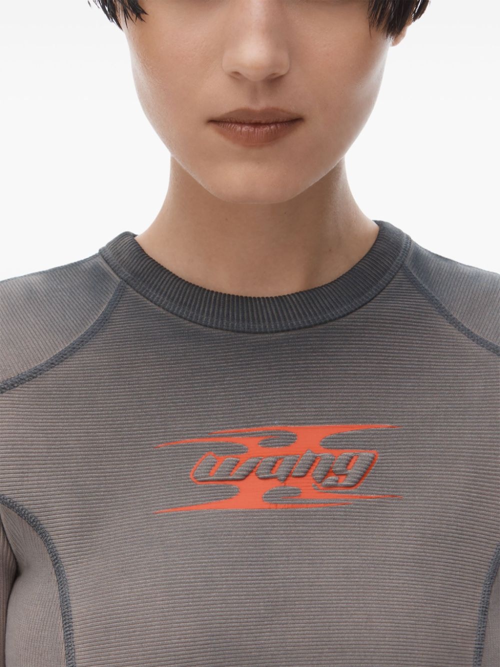 logo-embroidery T-shirt - 5