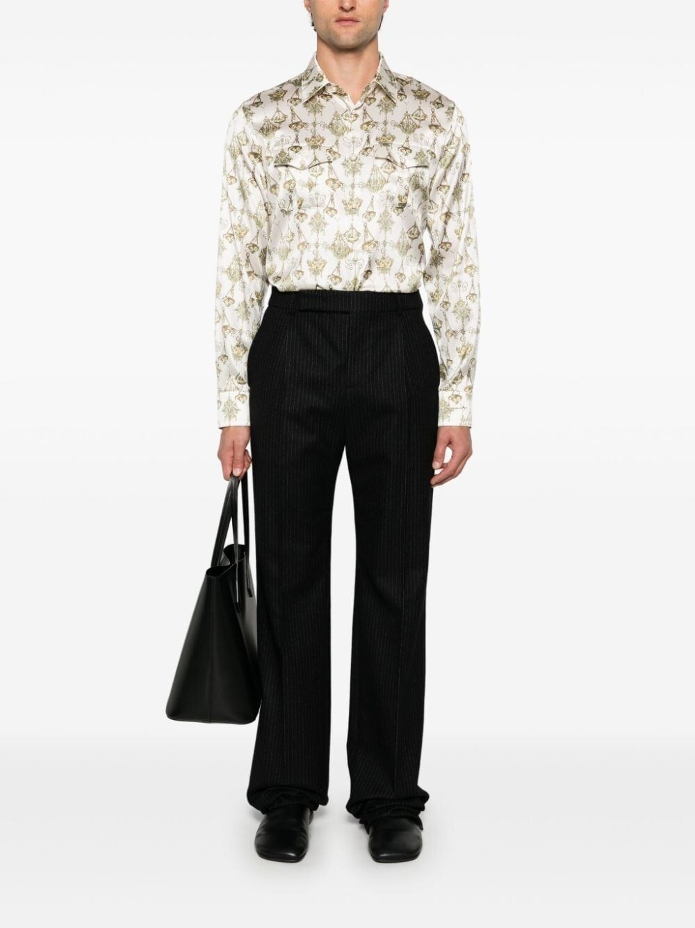 Tight Fit Shirt With Pockets - 2