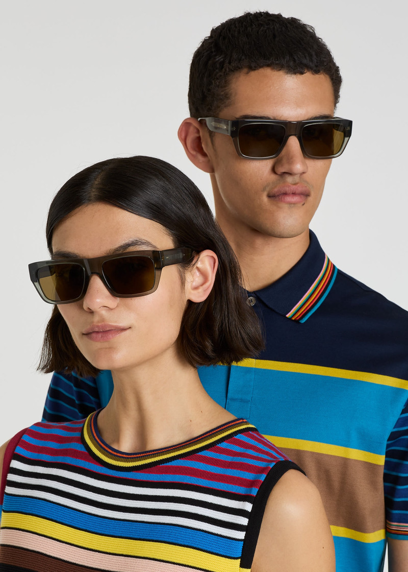 Crystal Grey 'Earl' Sunglasses 5