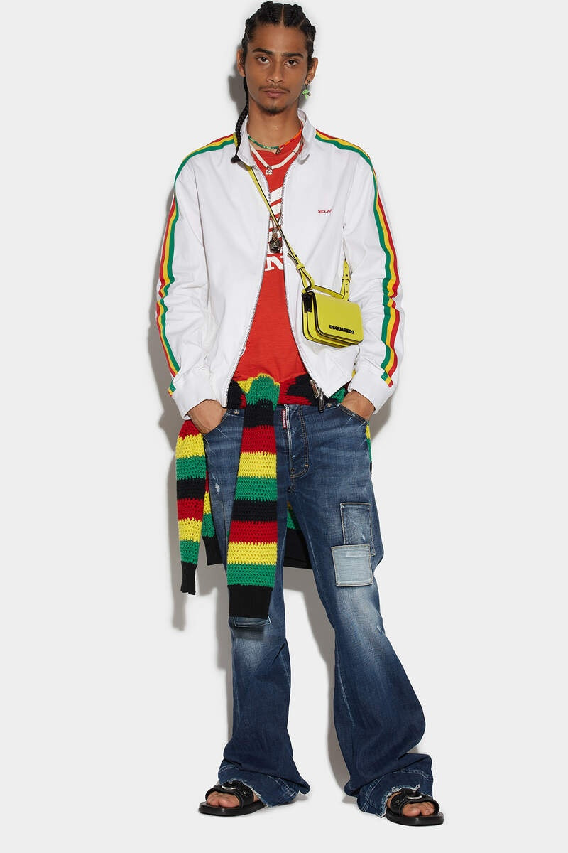 DARK JAMAICA WASH BOB JEANS 3