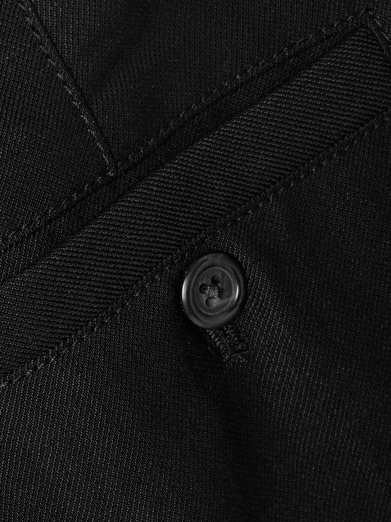 + Argent twill shorts Black - 5