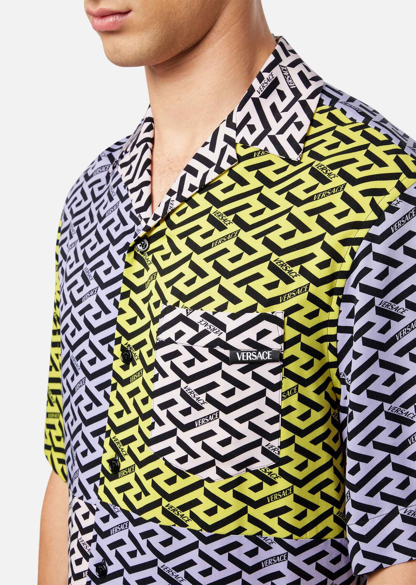 La Greca Print Shirt - 5