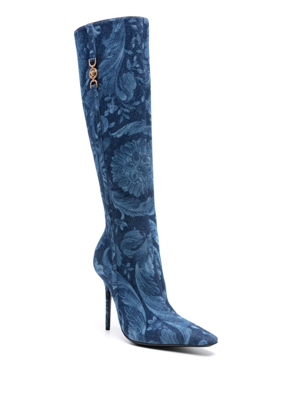 Barocco Medusa '95 120mm knee-high boots - 2