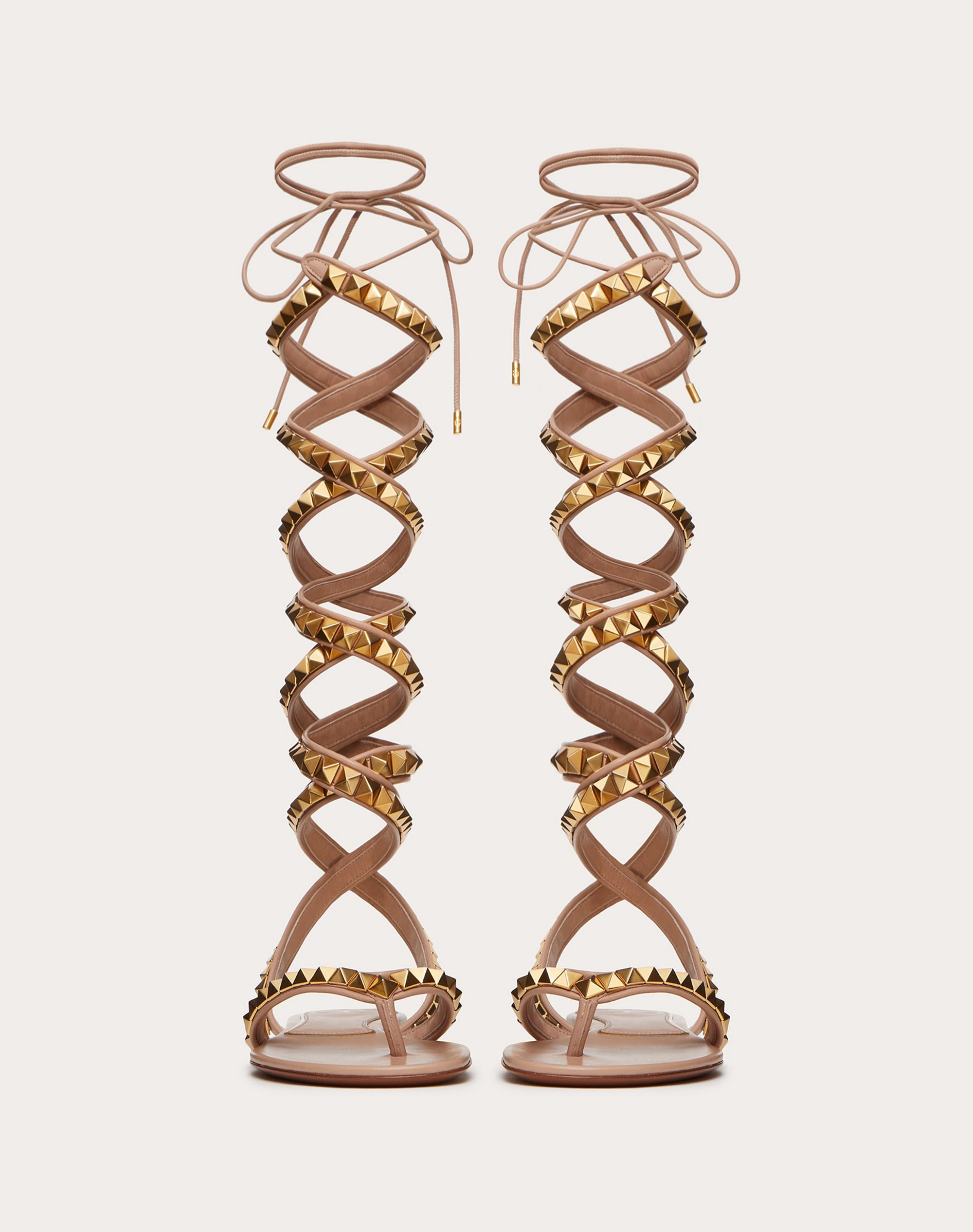 ROCKSTUD NO LIMIT NAPPA FLAT THONG SANDAL - 4