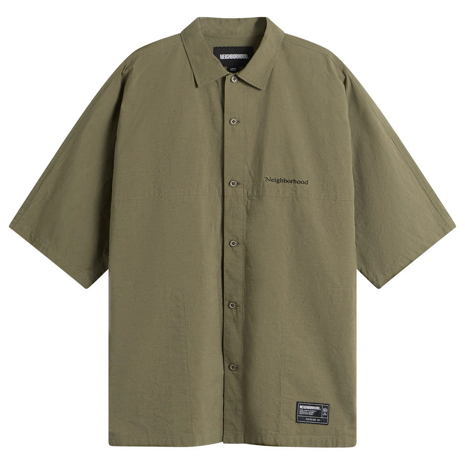 Neighborhood Dolman Logo Short Sleeve Shirt - 1