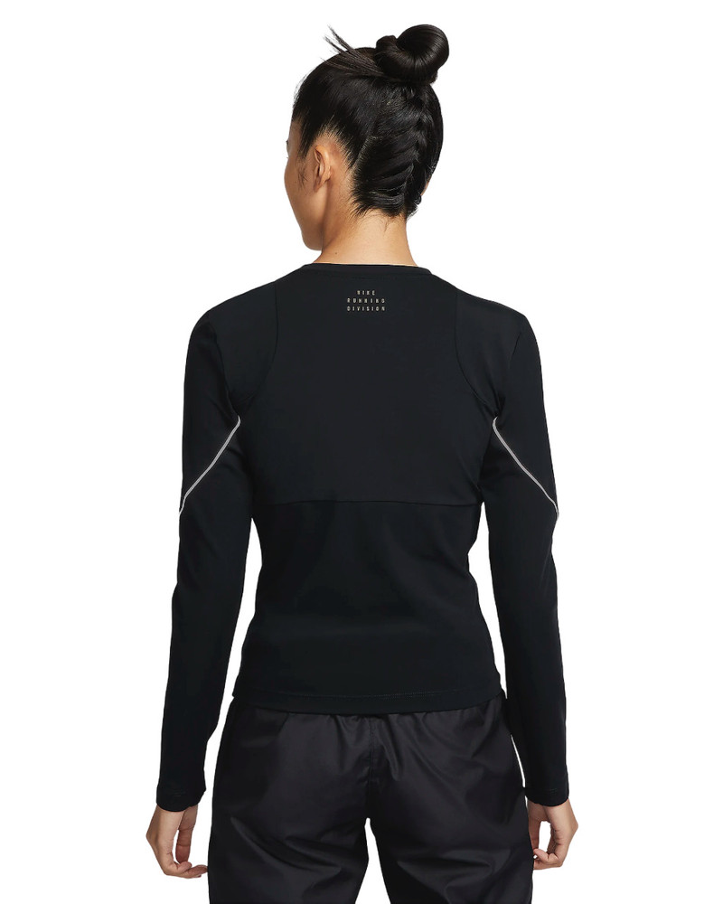 Nike (WMNS) Nike Dri-Fit Running Division T-Shirts 'Black' FV6419-010 outlook