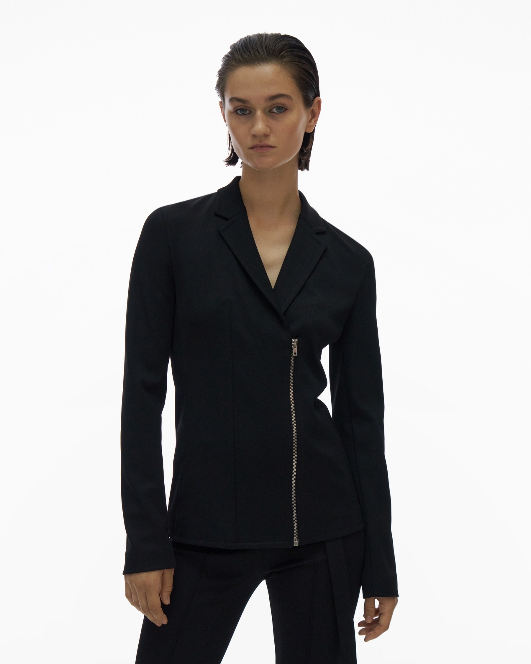 COMPACT RIB BLAZER - 3