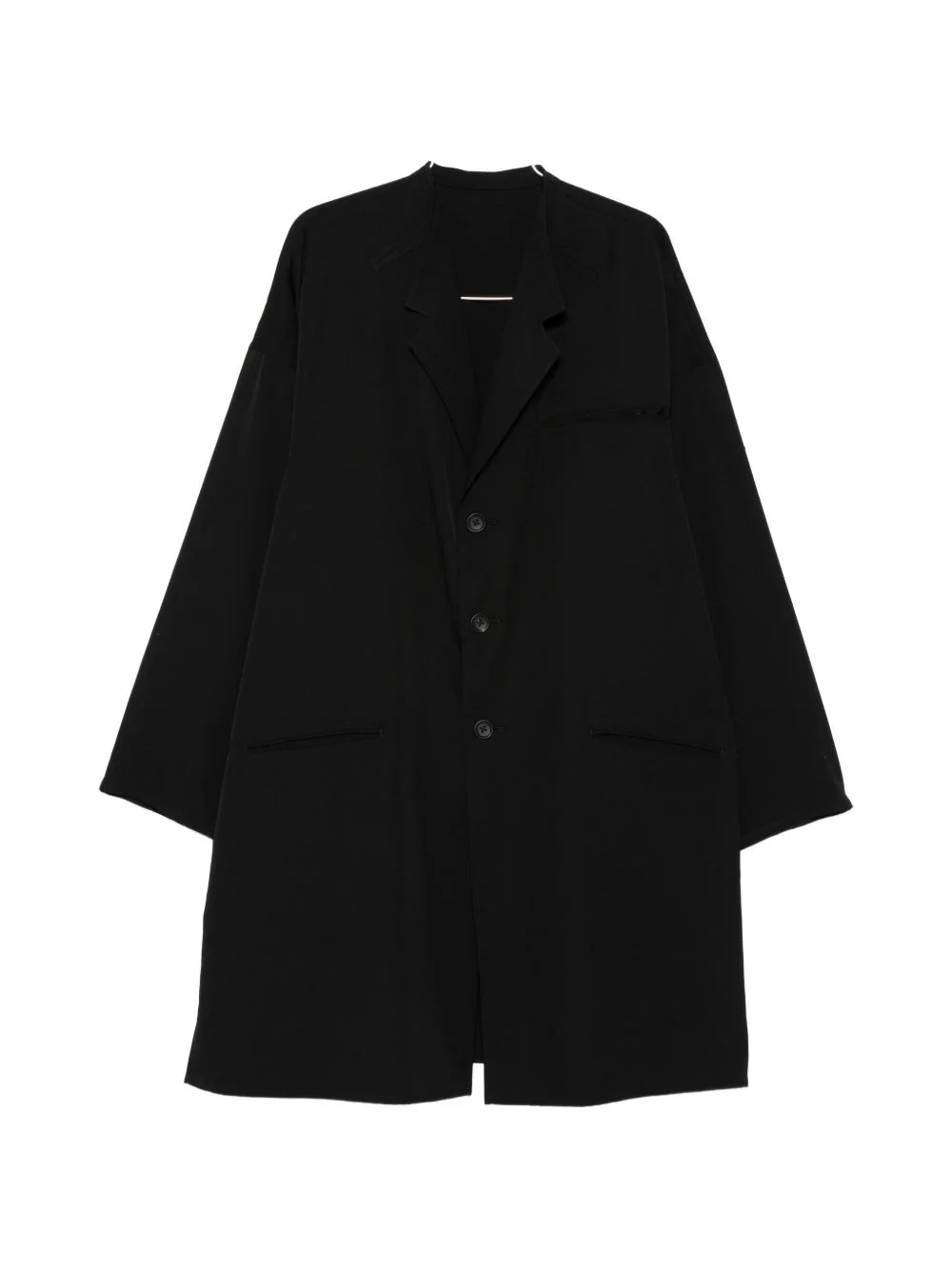 button single-breasted coat - 1