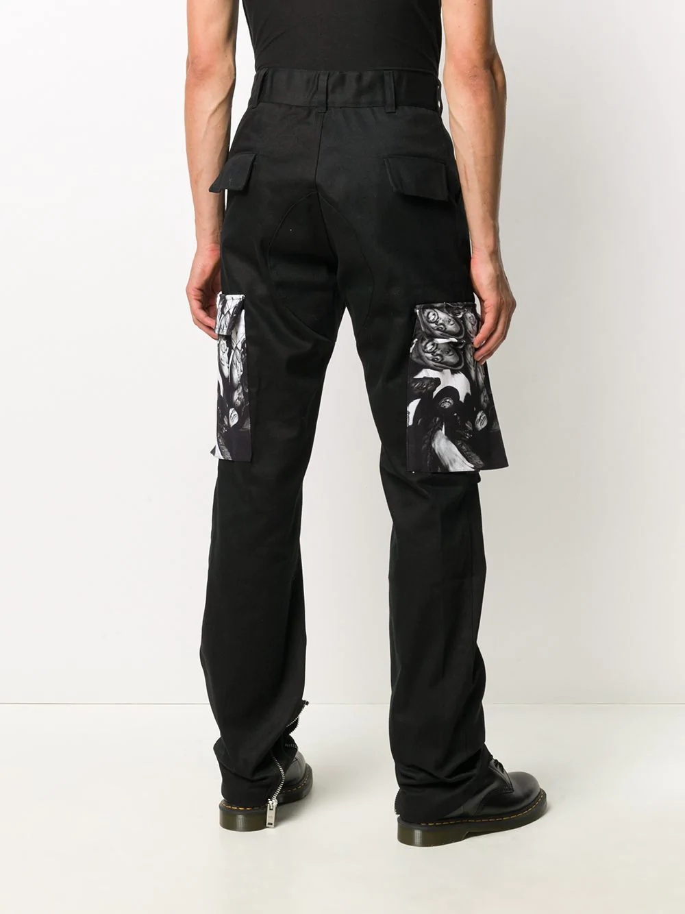 x Wu Tang photo-print trousers - 4