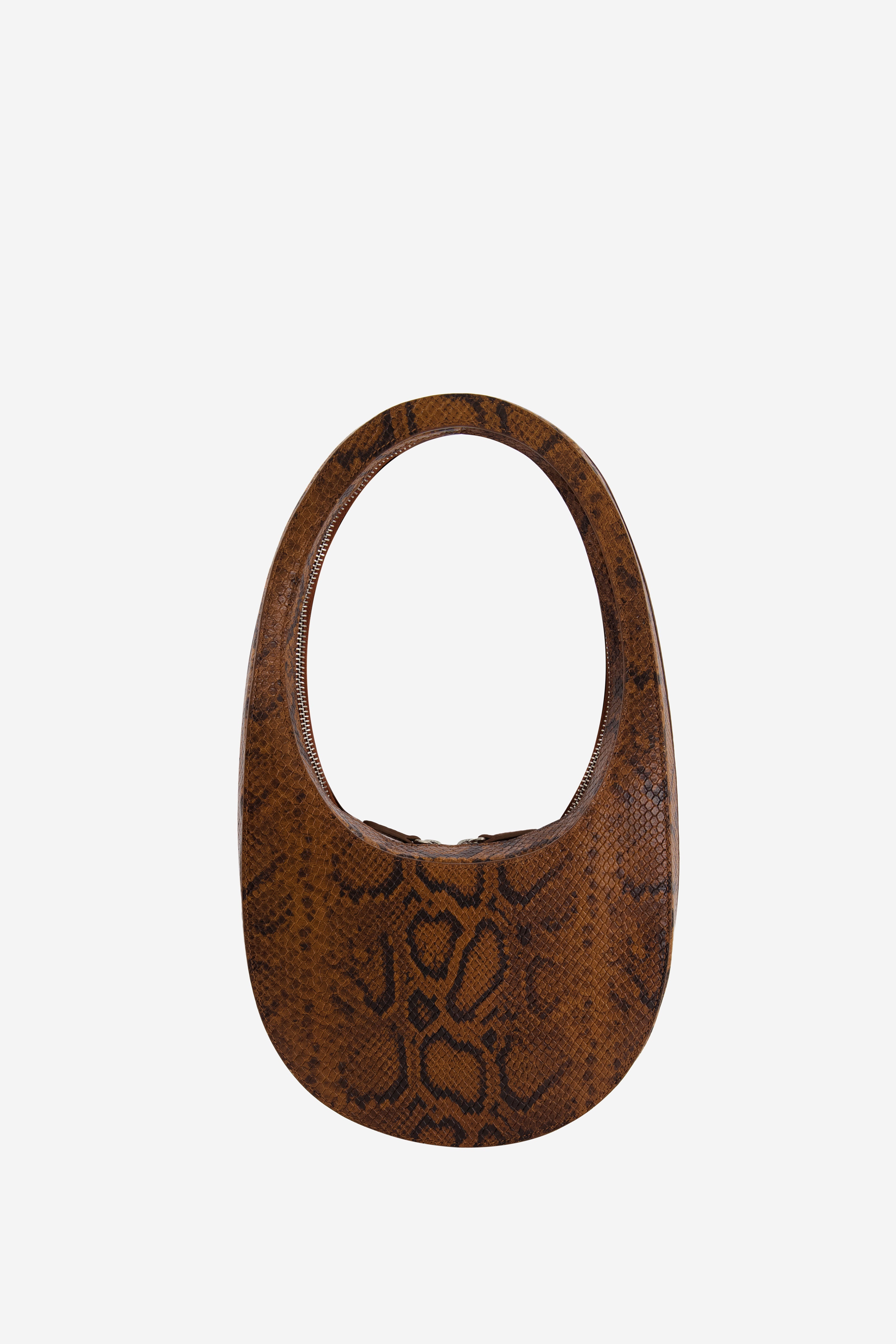 Snake Print Swipe Bag - 1