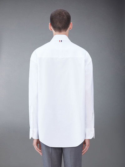 Thom Browne panelled cotton shirt outlook