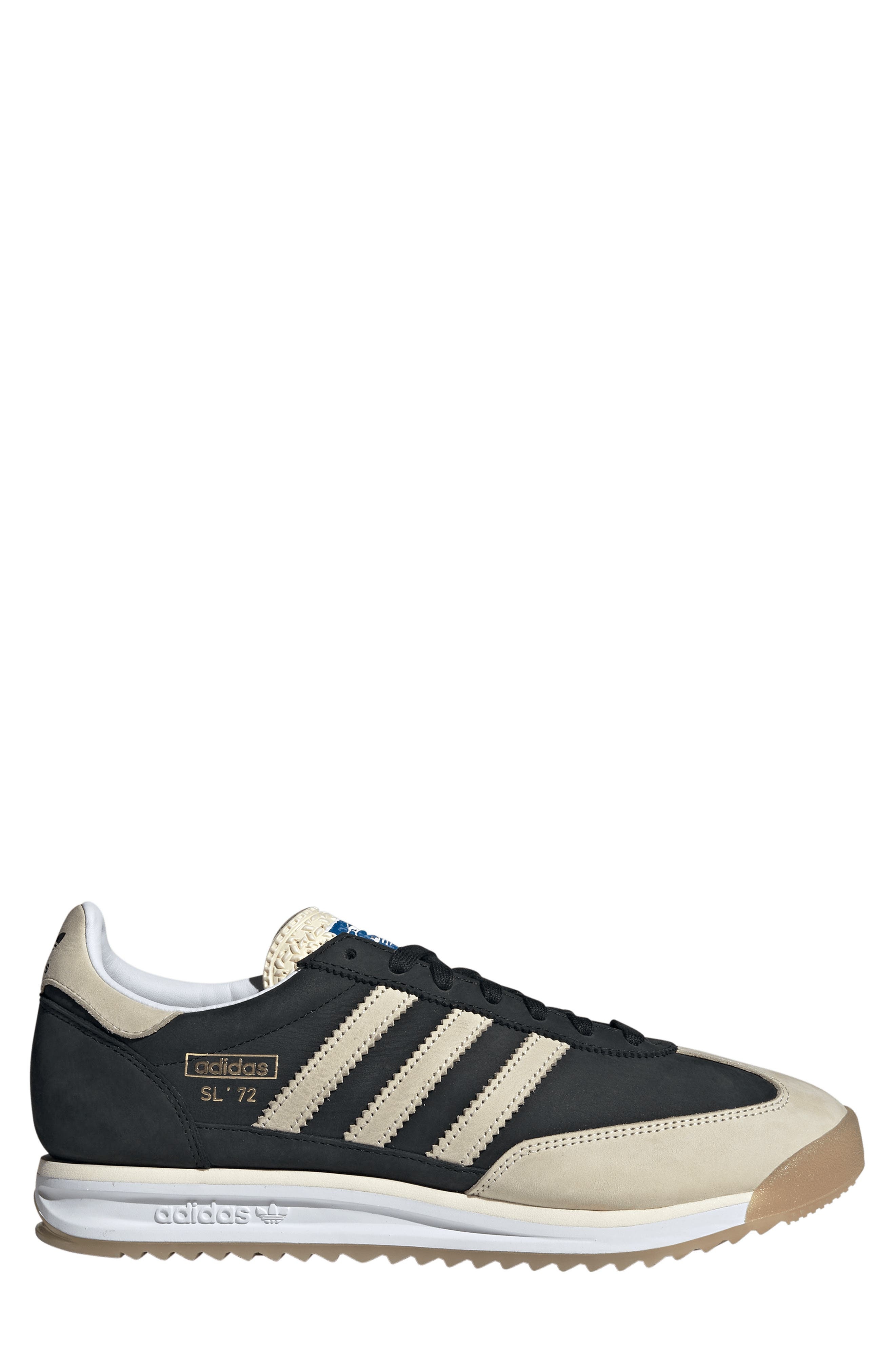 adidas Gender Inclusive SL 72 RS Sneaker in Black/Cream White/Gum at Nordstrom - 3
