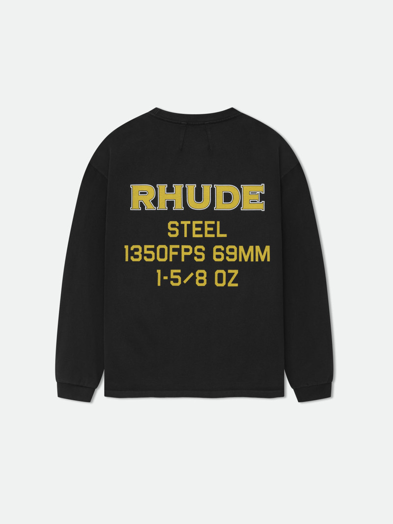 RHUDE STEEL LS TEE 3