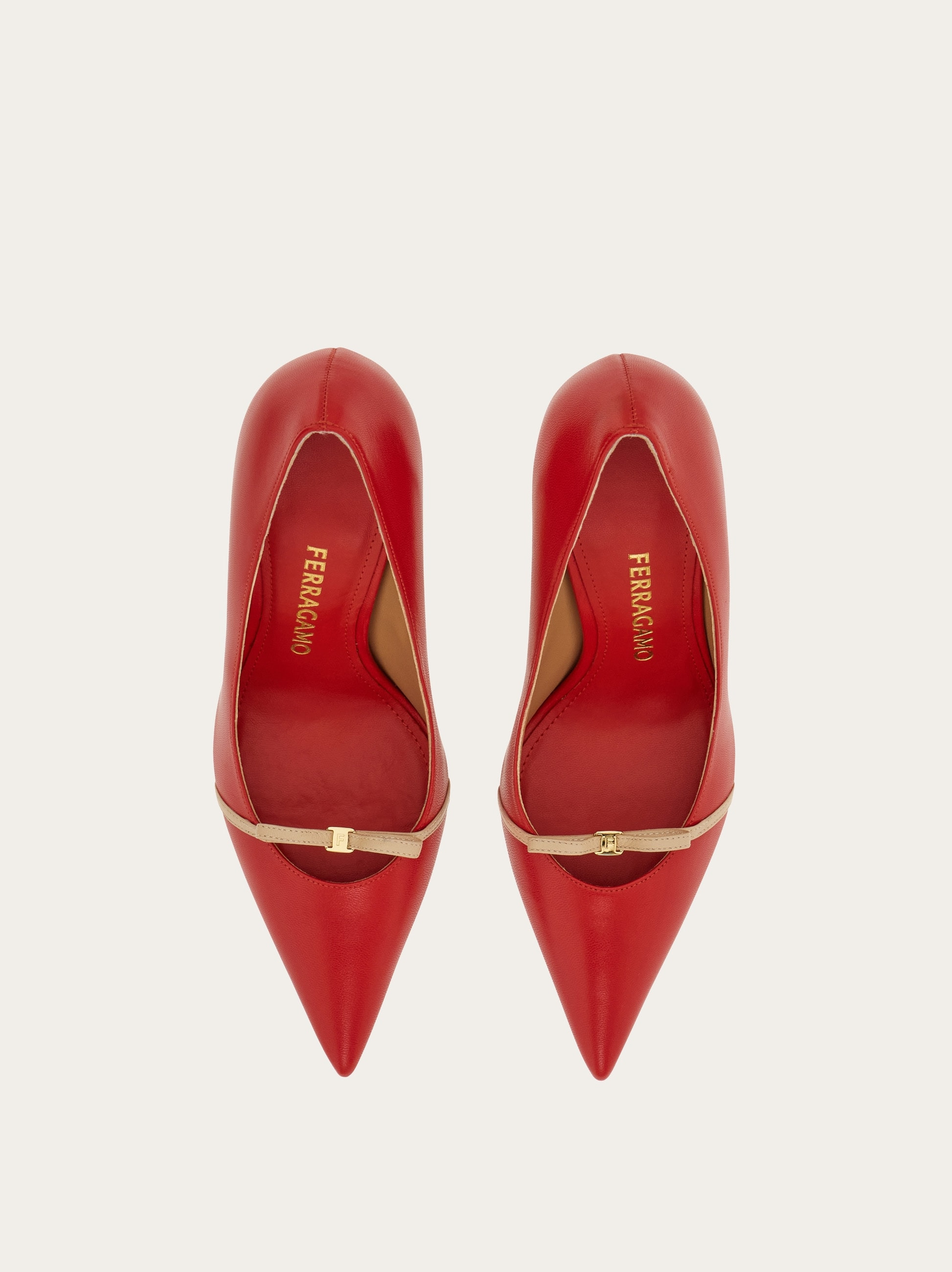 Mini bow mid heel pump - 3
