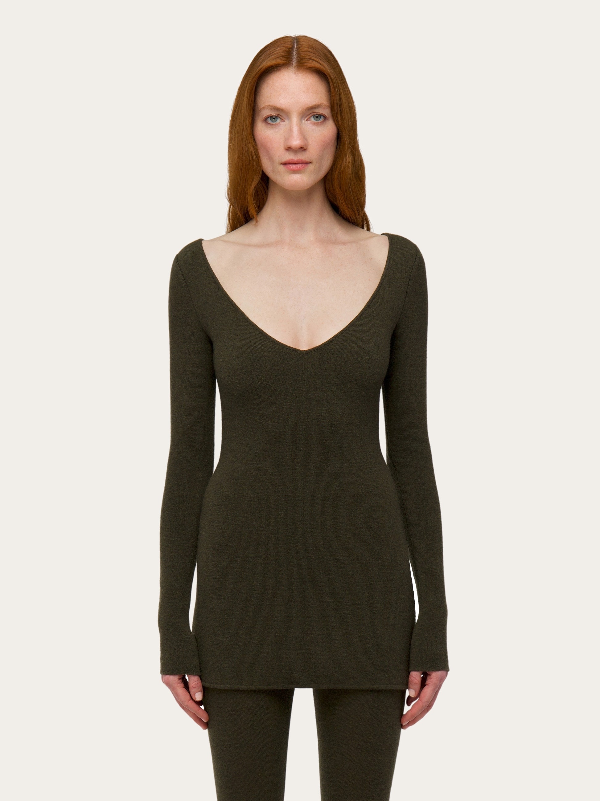 Knitted mini dress - 2