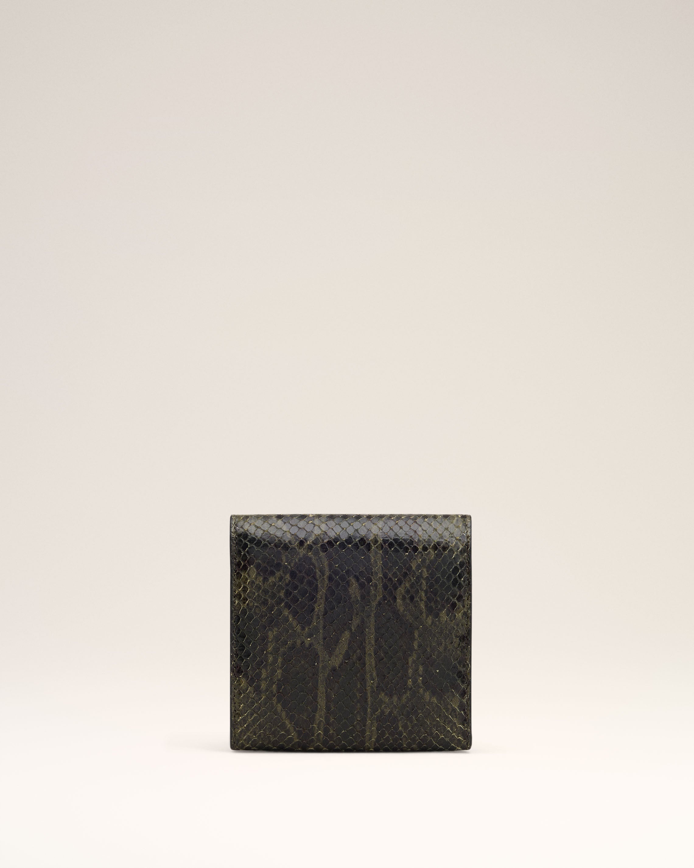 GREEN LEATHER PARIS PARIS WALLET - 2