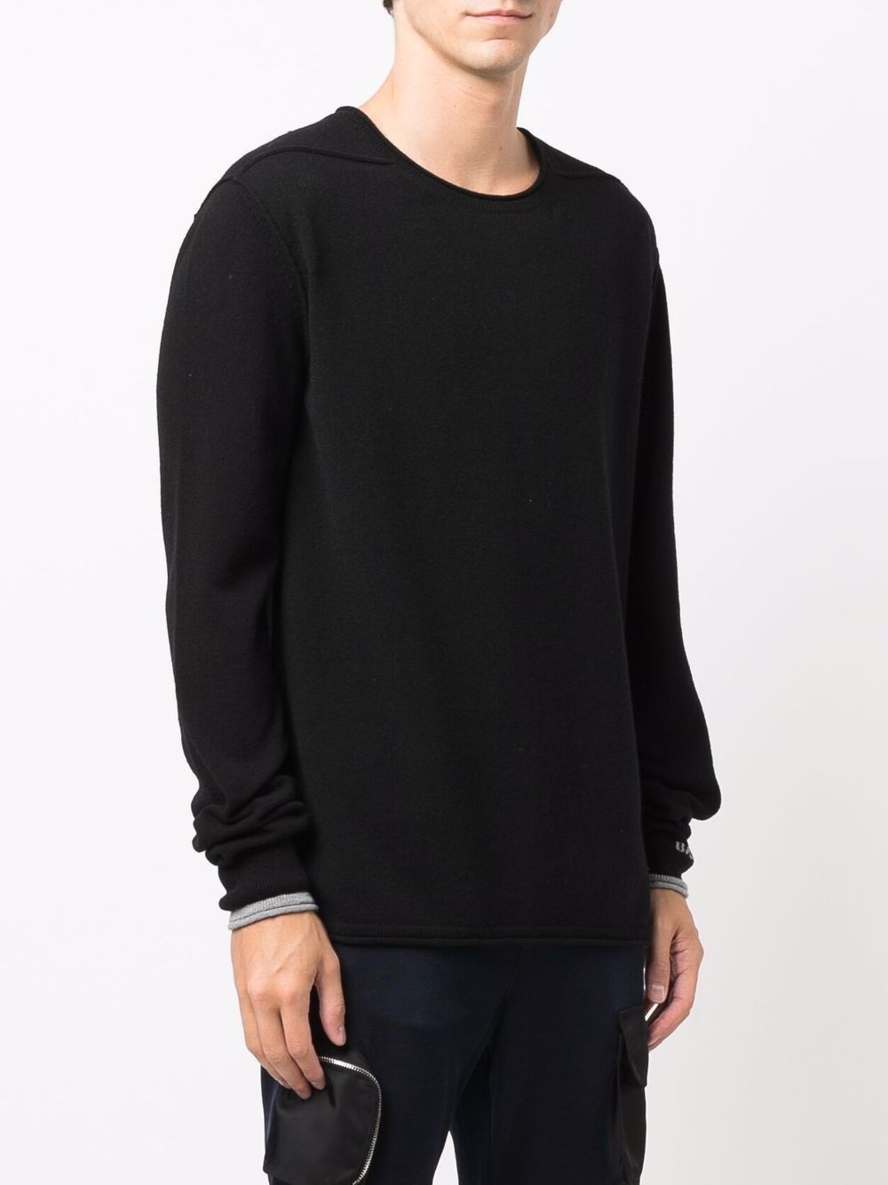 contrast-trim jumper - 3