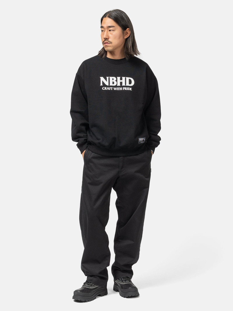 NEIGHBORHOOD Classic Sweat Shirt LS Black outlook
