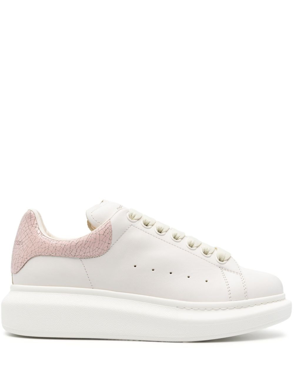 Oversize leather sneakers - 1