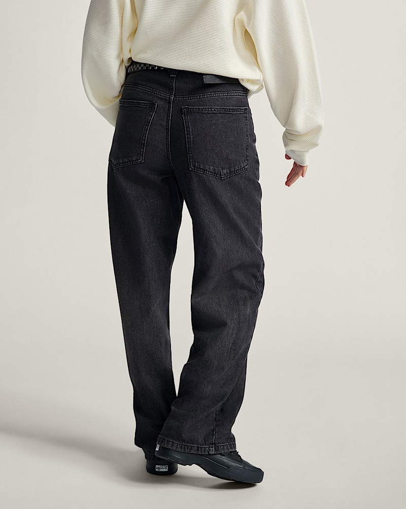 Sirelle 5 Pocket Denim Puddle Pants 4