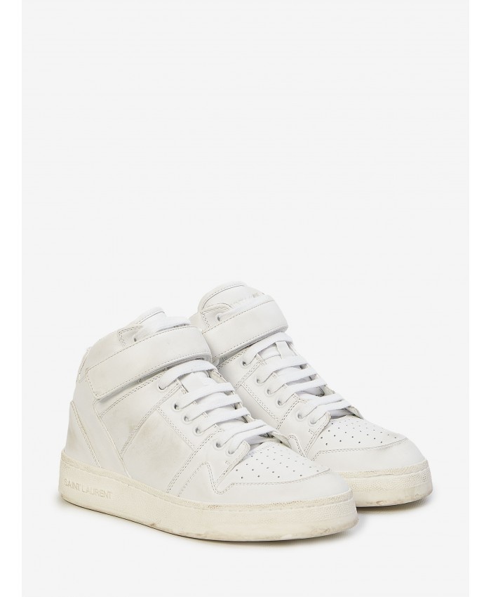 Lax sneakers in washed-out effect leather - 2