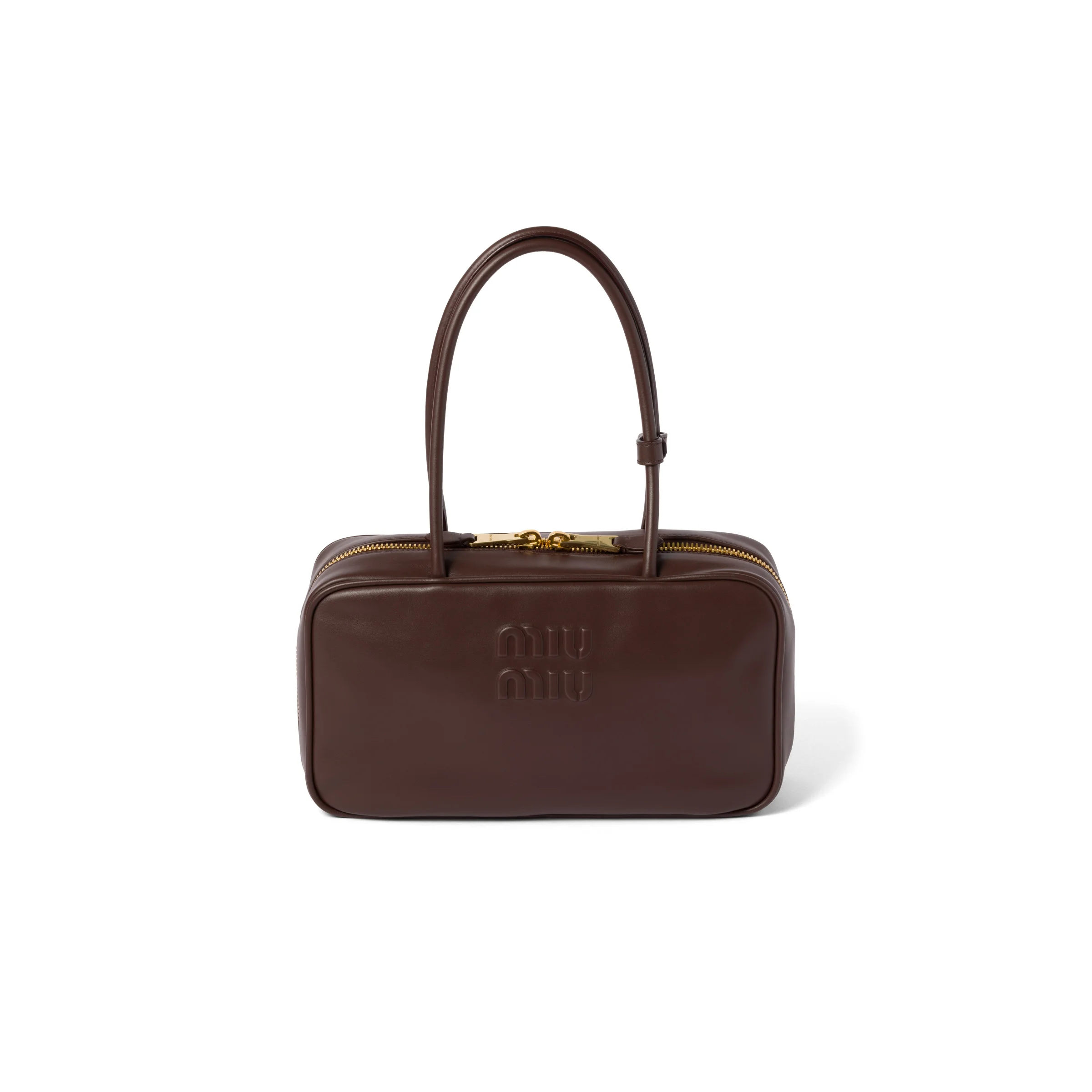 Beau leather top-handle bag - 1