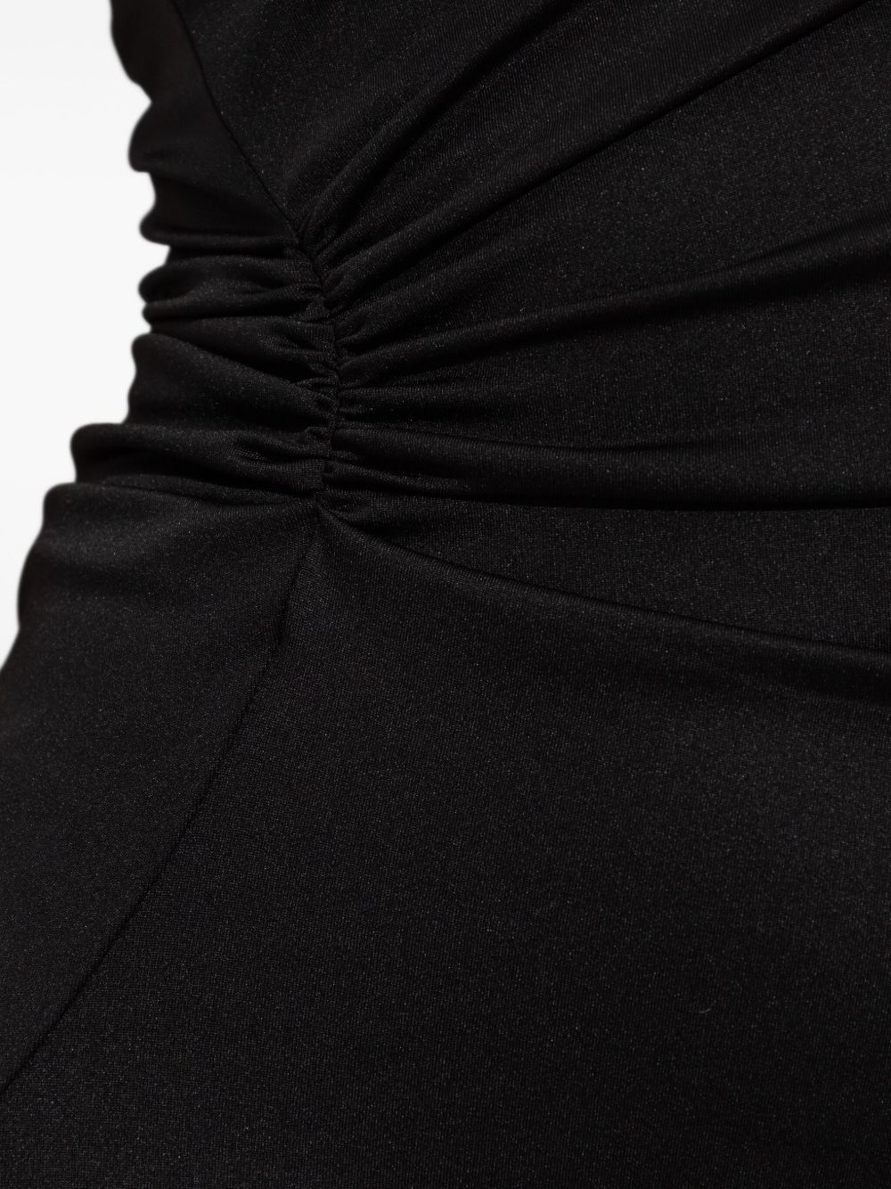 asymmetrical draped dress - 5