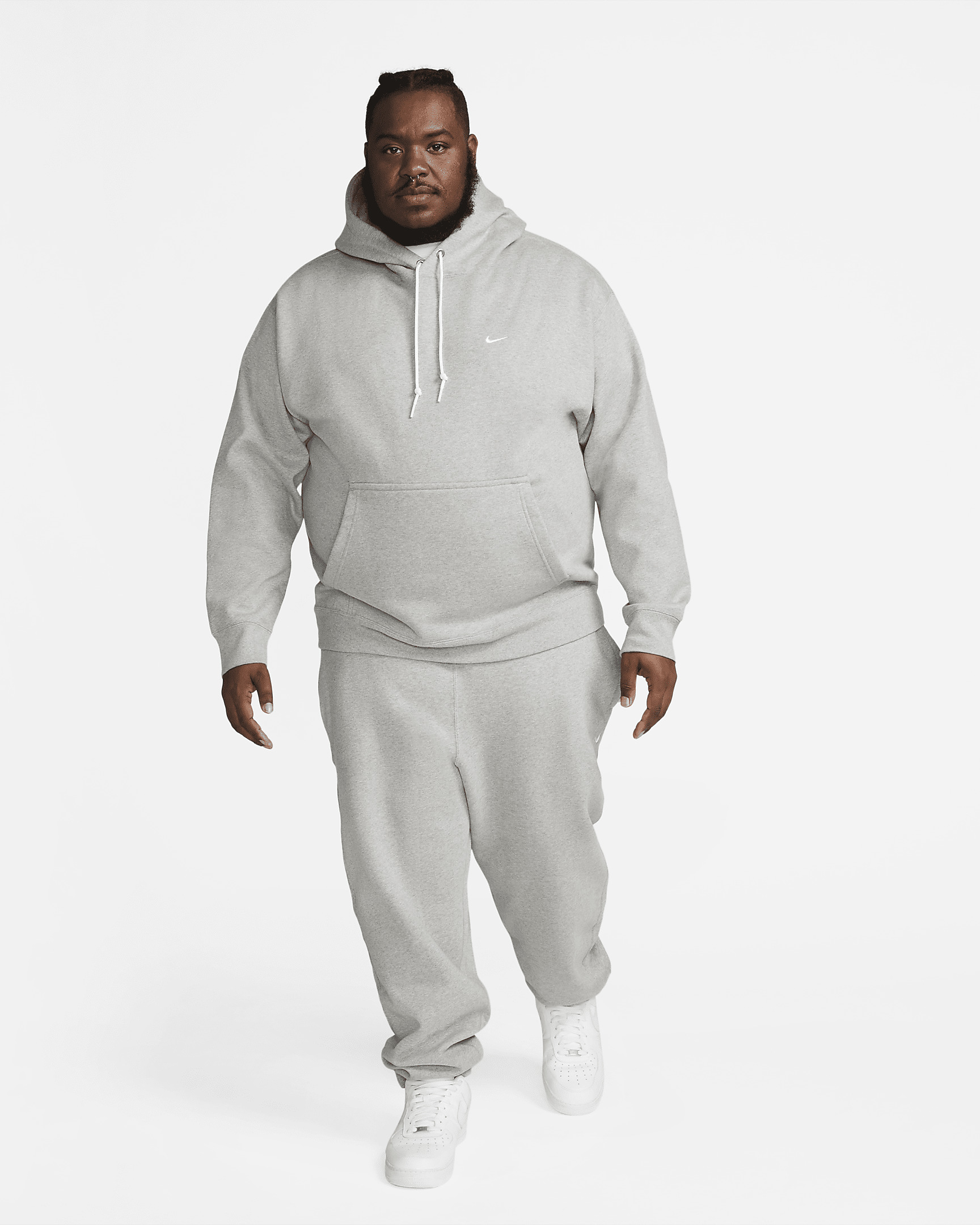Nike Solo Swoosh Men's Fleece Pullover Hoodie - 13