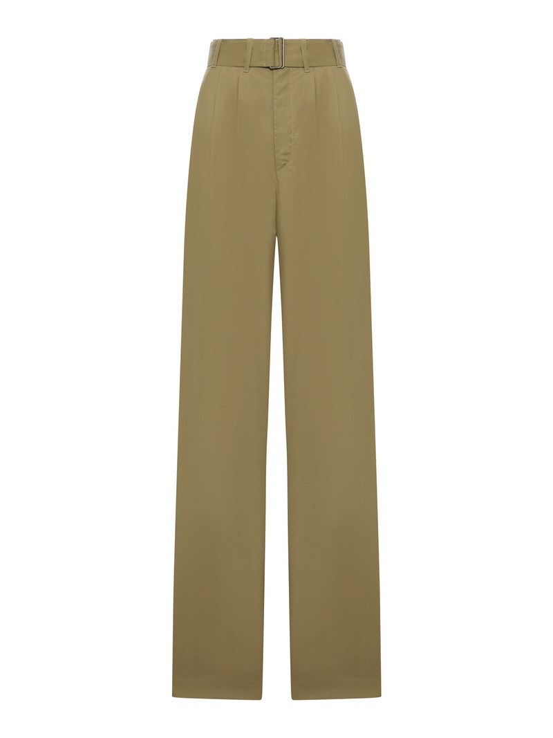 soeur COLE WIDE-FIT TROUSERS IN ORGANIC COTTON POPLIN AND FLUID LYOCELL outlook