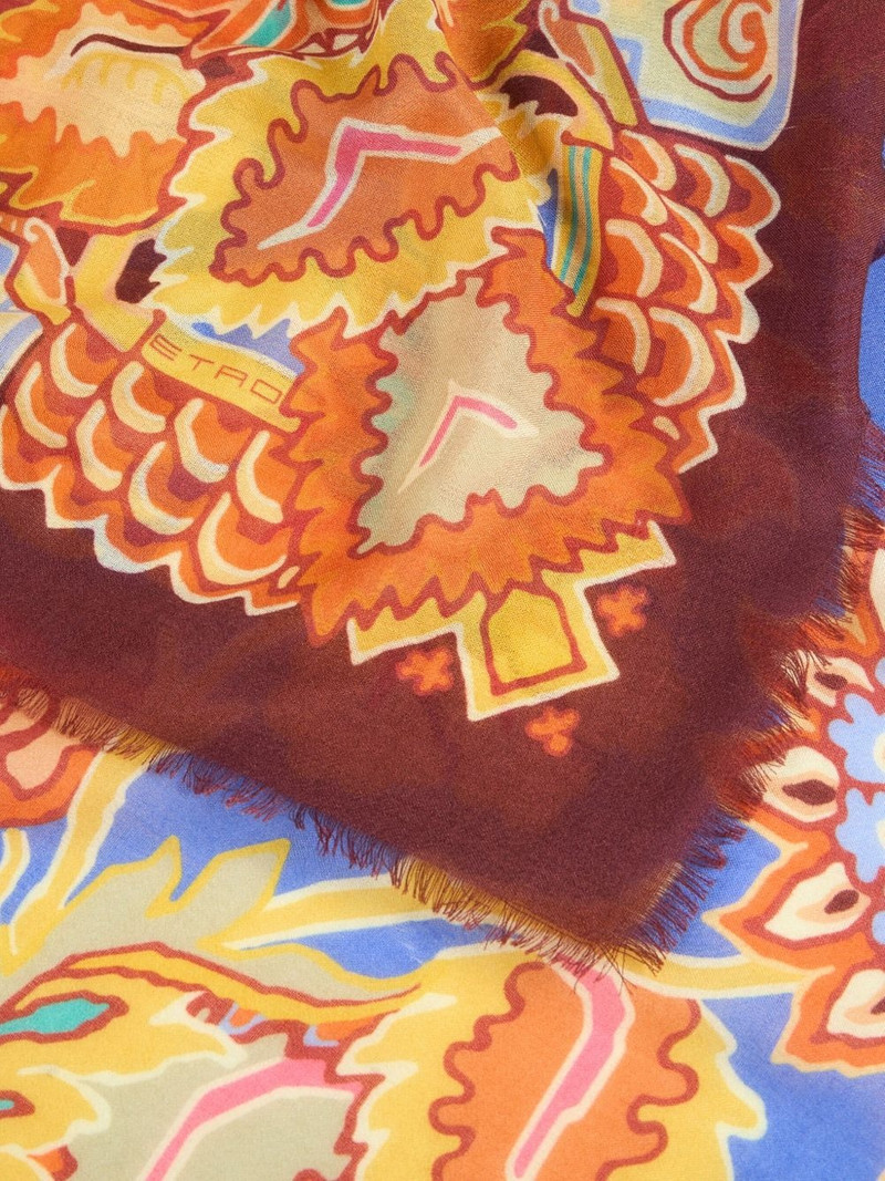 Etro printed shawl outlook