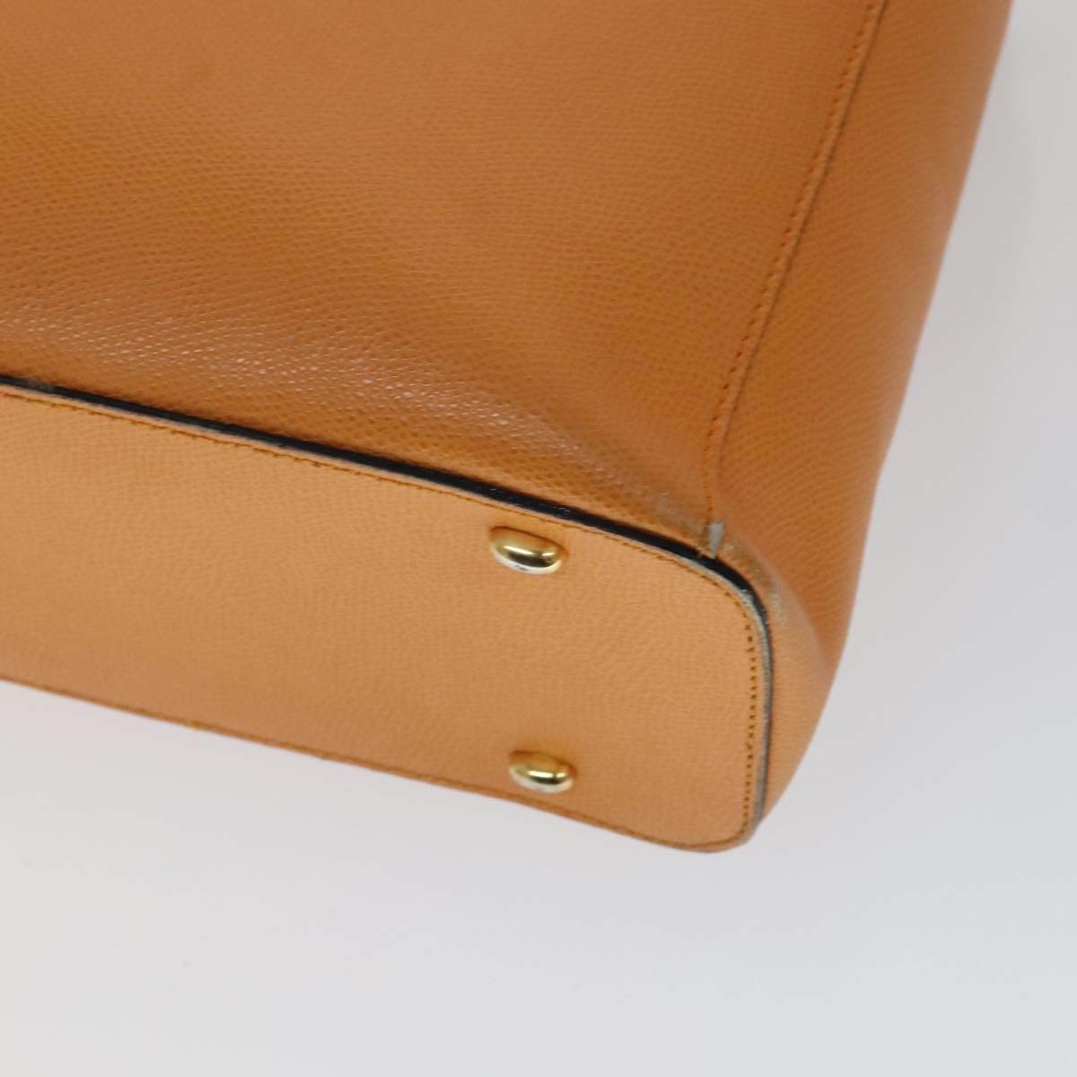 CELINE Tote Bag Leather Orange - 12