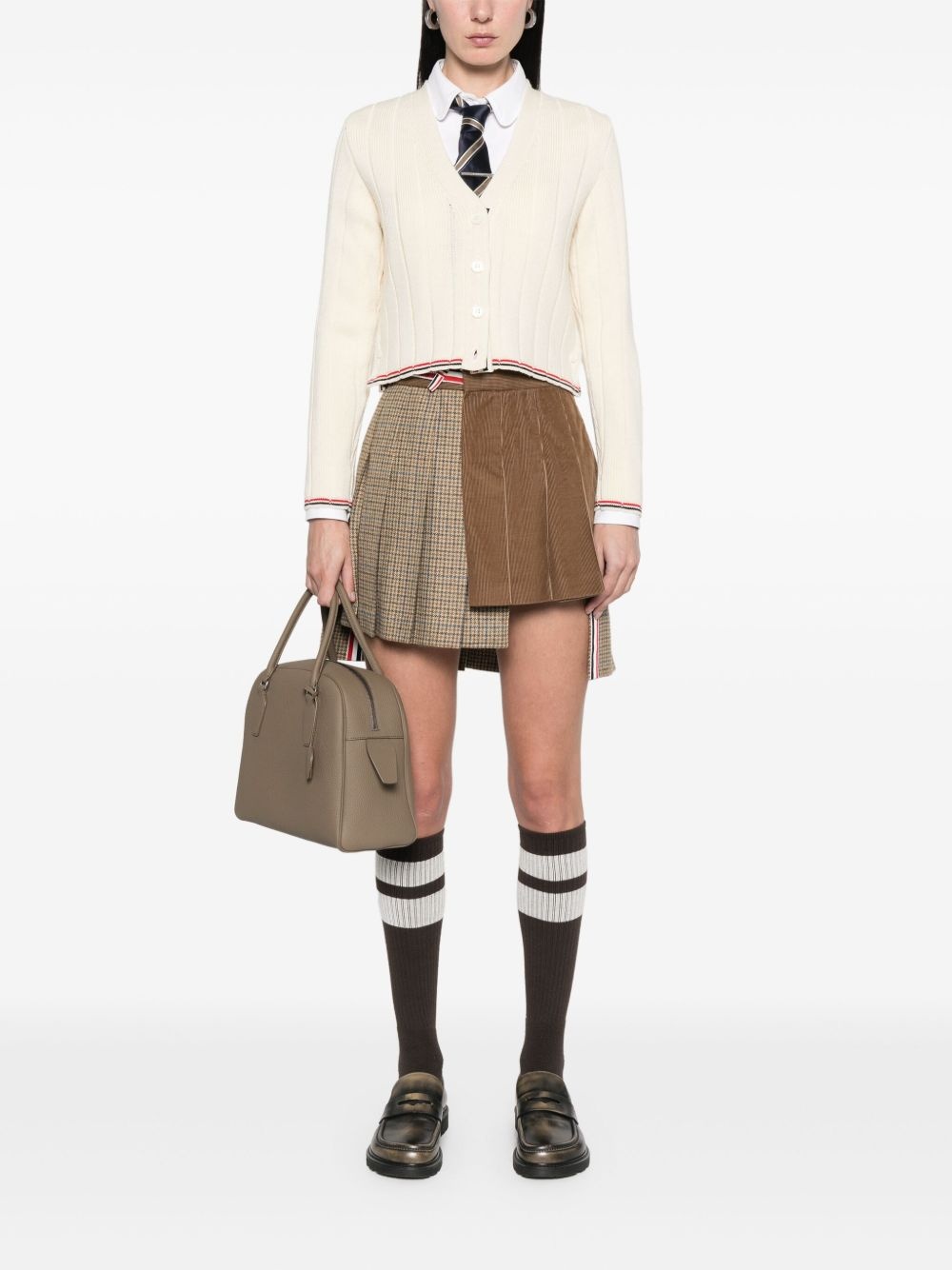 ribbed wool cardigan - 2