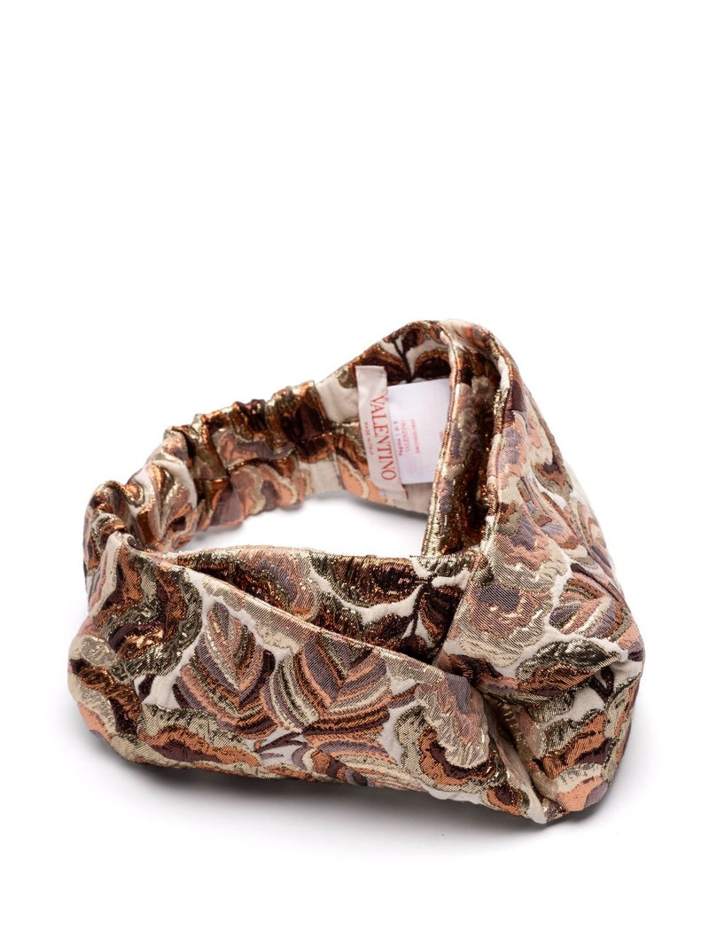 Valentino lurex headband outlook