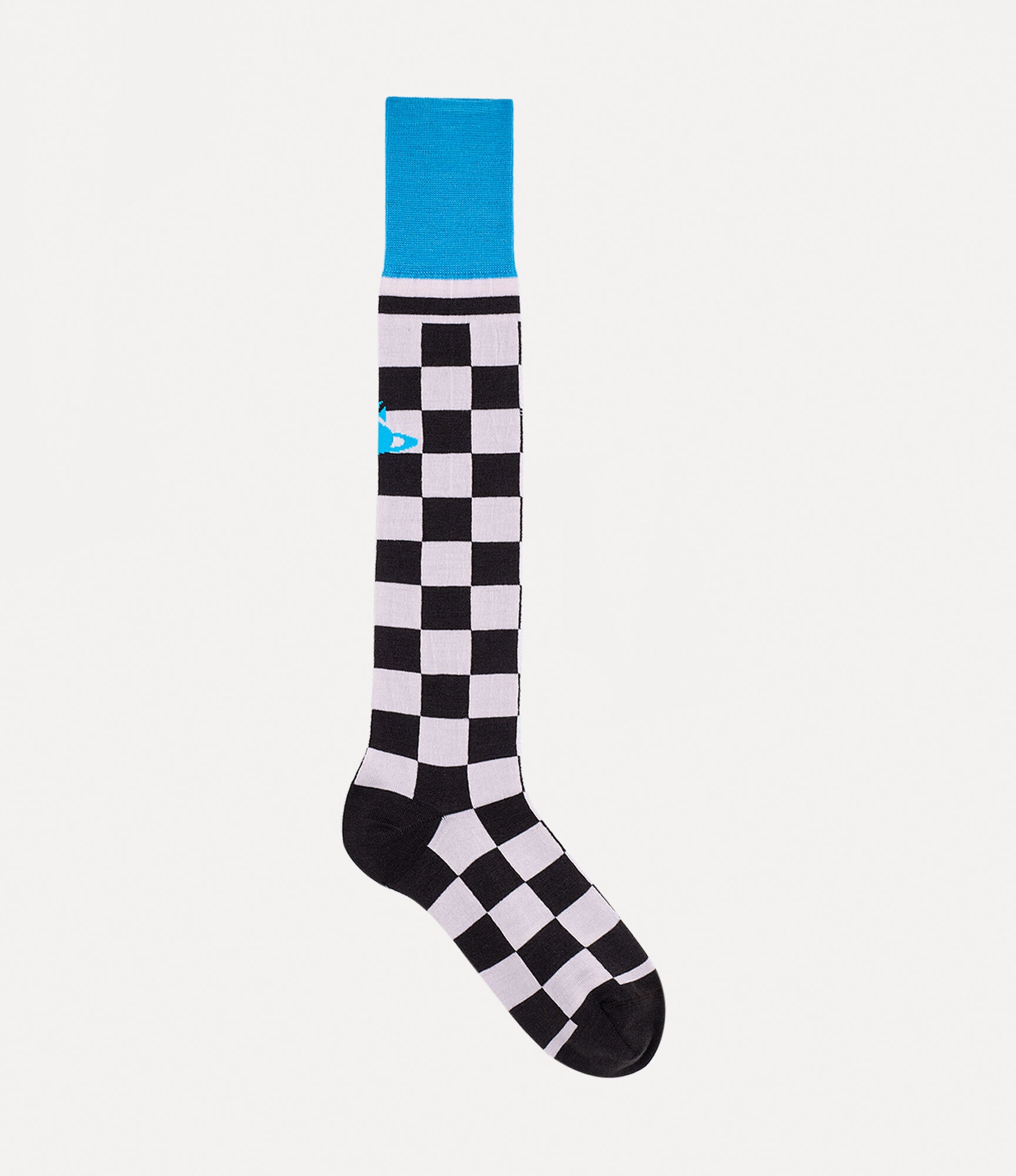 CHECK HIGH SOCK - 1