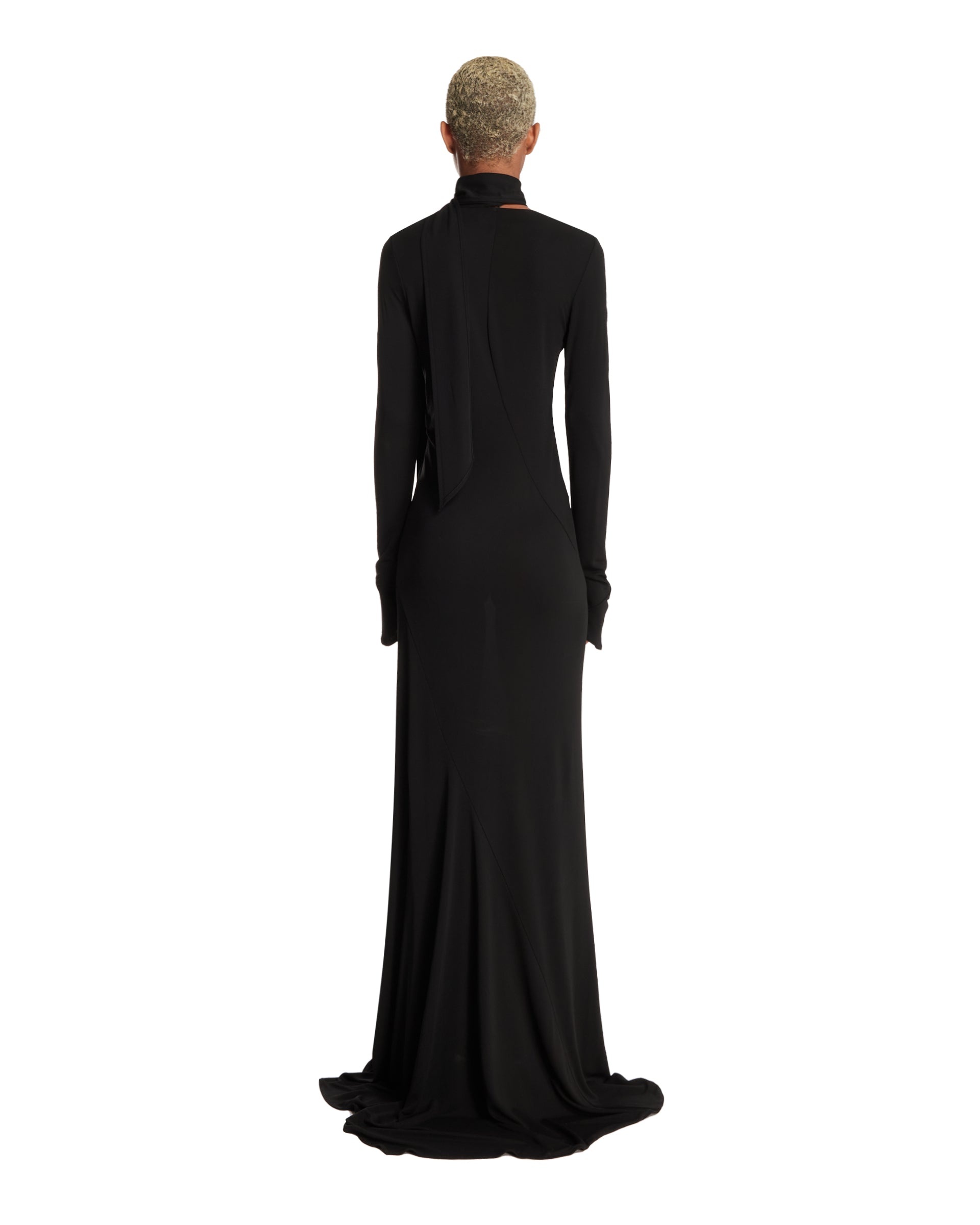 Black Long Dress - 3