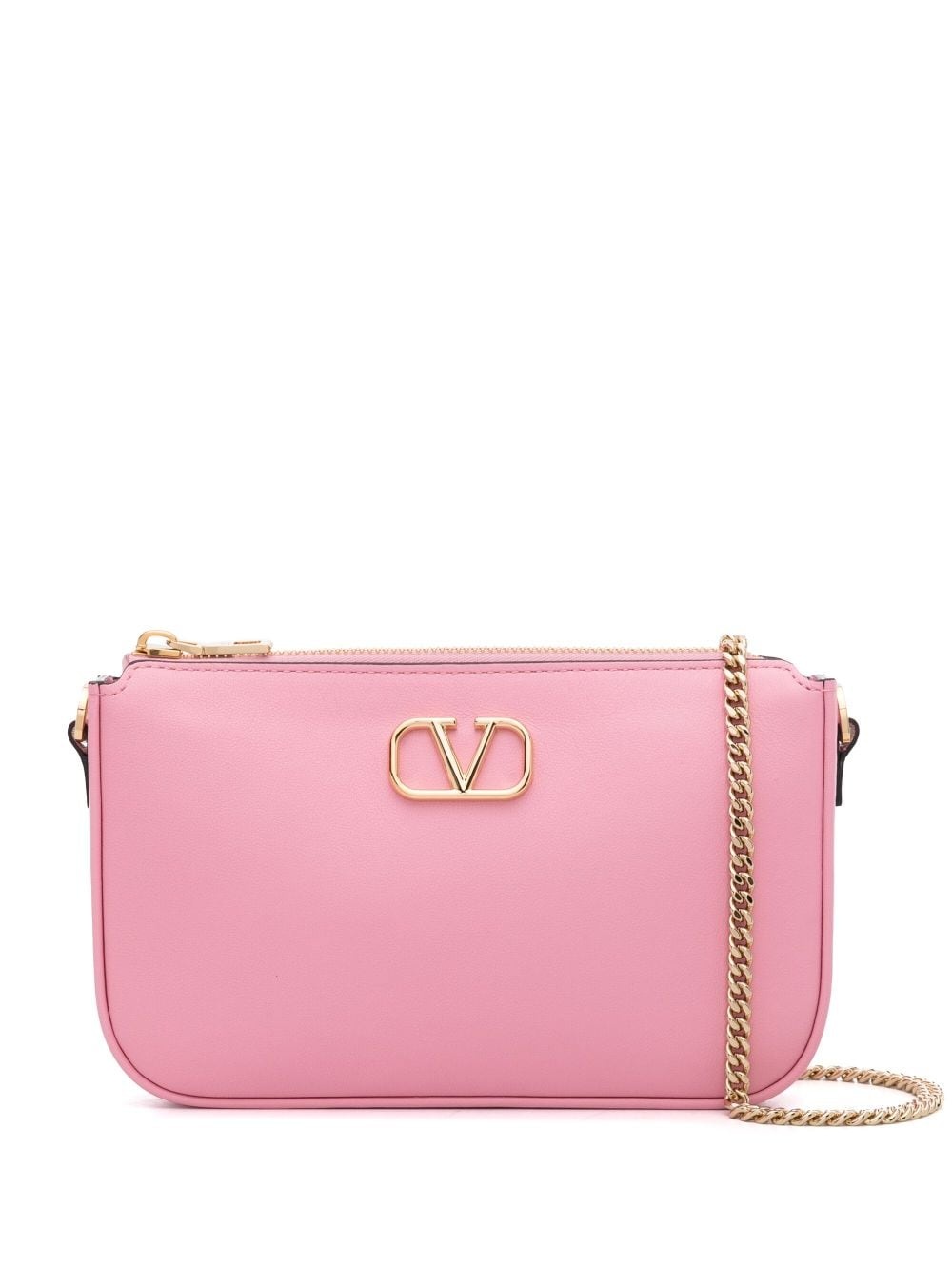 mini VLogo Signature crossbody bag - 1